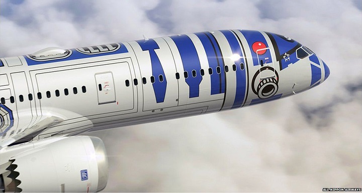 The Star Wars plane Travel Guide Star