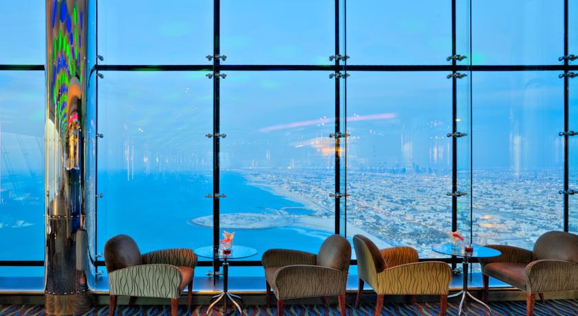 Burj Al Arab Hotel views bar