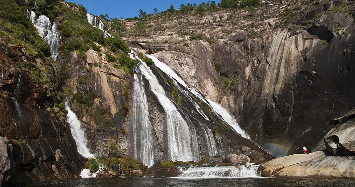 Ezaro Galicia waterfall