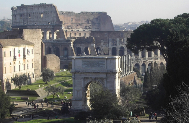 The-Arch-of-Titus-in-Rome