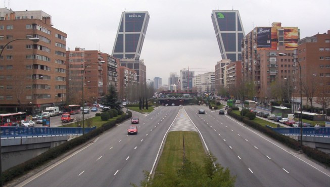 The-Paseo-de-la-Castellana-in-Madrid-2