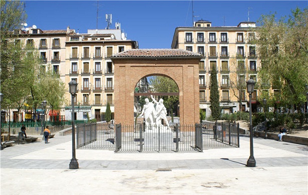 The-neighborhood-of-Malasaña-in-Madrid