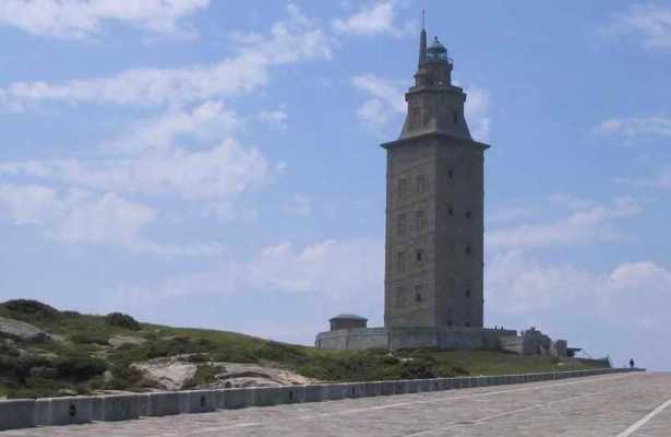 The-Tower-of-Hercules-in-A-Coruña