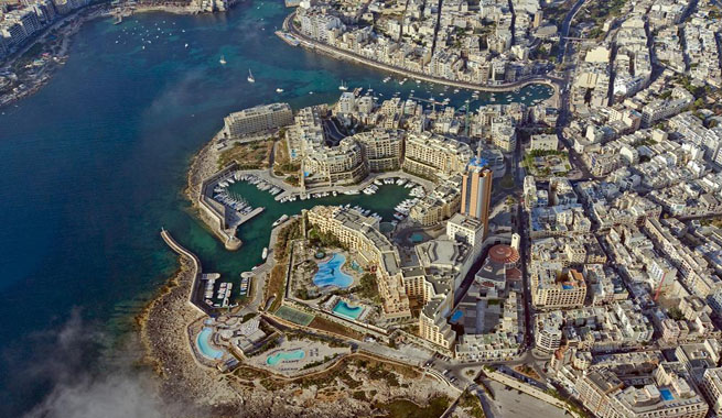 Malta-St-Julians-Aerial-View-by-Clive-Vella