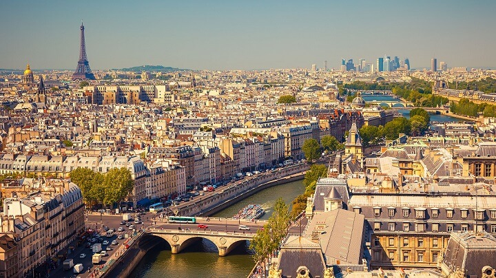 Paris-aerial-view