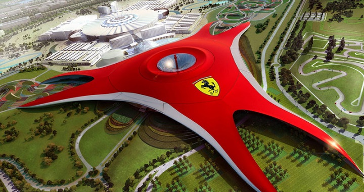 Ferrari theme park in Port Aventura