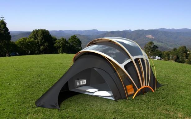 Solar-tents