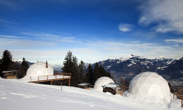 An iglus-resort-in-Switzerland